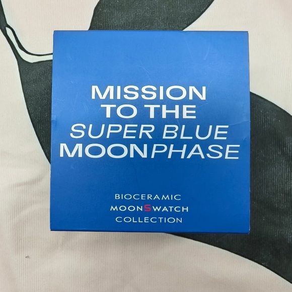 Swatch X Omega Mission To The Super Blue Moonphase Watch - Picture 5 of 5